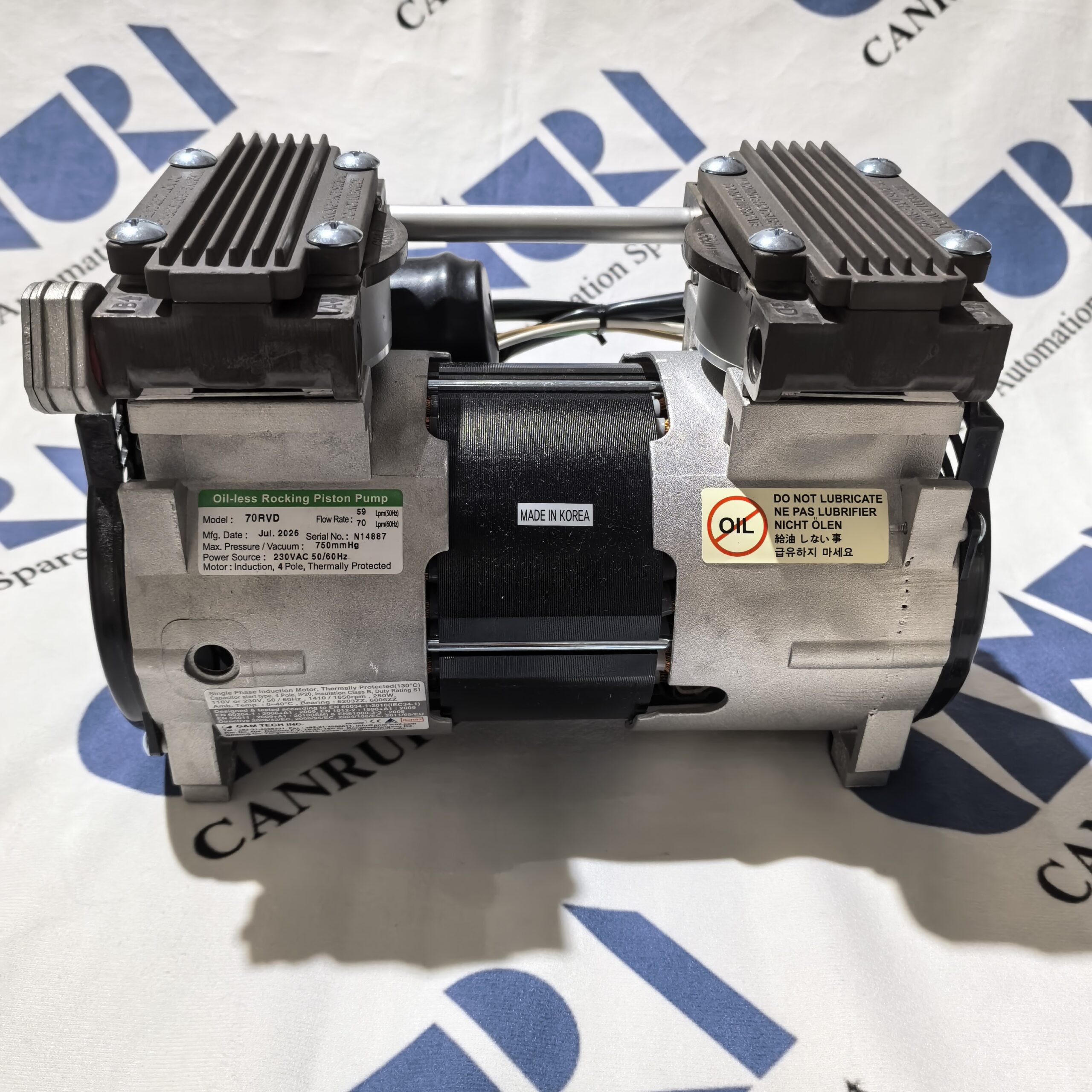 oil less rocking piston pump code:70rvd oil less rocking piston pump code:70rvd